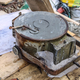 A military acetylene light the researchers discovered.